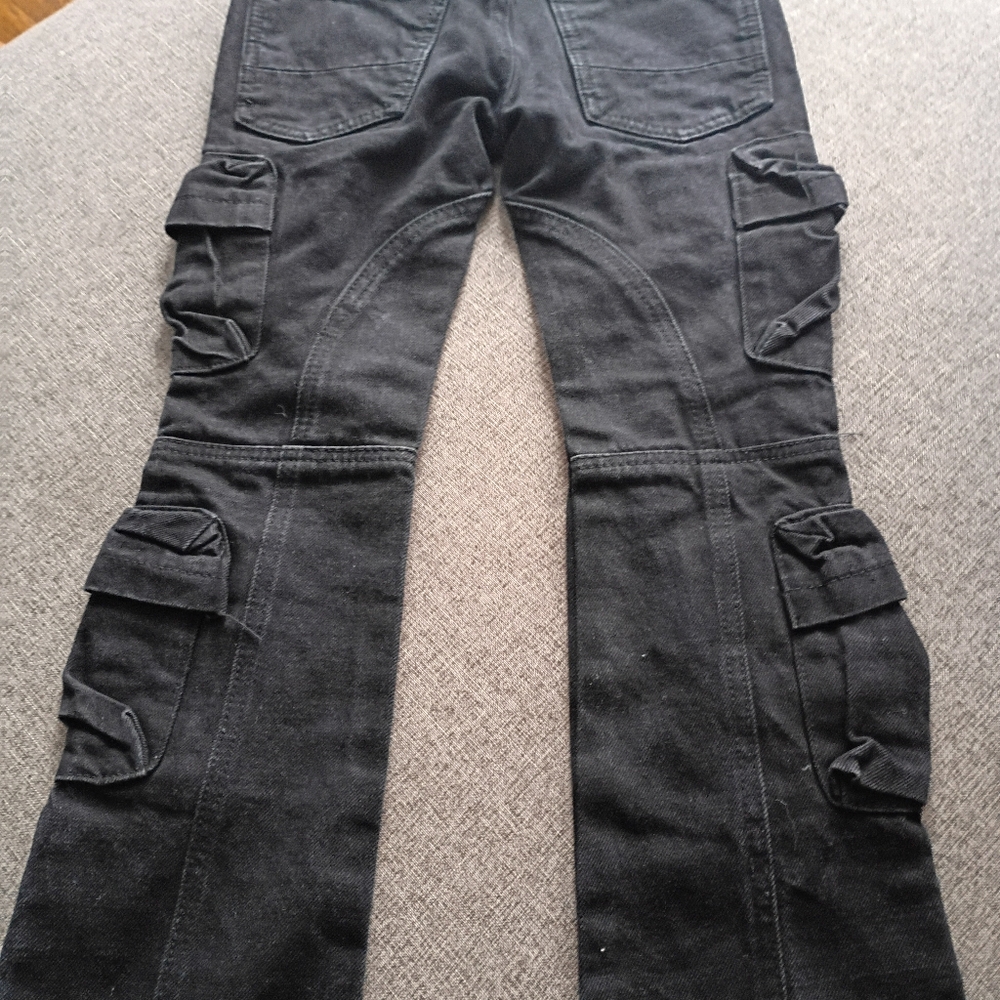 Kids Rockstar Original Black Cargo Jeans - Picture 8 of 8